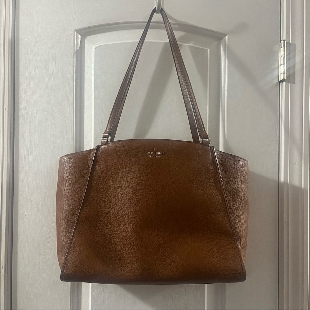 Kate Spade Brown Leather Tote